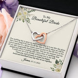 Gift for Bride From Groom on Wedding Day, Personalized Gift for Bride, Wedding Gift Bride, Wife Wedding Gift