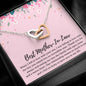 Mother-In-Law Necklace: Mother-In-Law, Mother-In-Law Gift, To My Mother-In-Law, Interlocking Hearts, Mother's Day Gift for Mother In Law