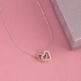 Grandmother of the Bride Gift from the Bride, Grandma of the Bride Gift, Wedding Gift for Grandma, Rehearsal Dinner, Joint Hearts Necklace