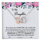 Gift For Daughter From Dad, Graduation Gift For Daughter, Daughter Necklace, Daughter Gift From Mom and Dad