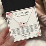Wedding Gift for Daughter from Parents, Bride Wedding Day Gift from Parents
