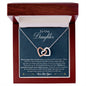 To Our Daughter Necklace, Christmas Gift for Daughter from Mom and Dad, Daughter Gift from Mom and Dad, Daughter Necklace