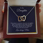 Gift For Daughter From Mom, Daughter Birthday Gift From Mom, Daughter Necklace, Daughter Graduation, Christmas Gift for Daughter