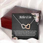 Mother and Son Necklace, Mother's Day Gift for Mom from Son, Mom Birthday Gift from Son, Mom Necklace, Mother's Day Gift