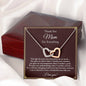 Thank You Mom Necklace, Mother's Day Gift From Daughter, Mom Gift From Son, Mom Necklace, Birthday Gift, Mother's Day Necklace