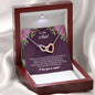 To My Aunt Necklace, Aunt Necklace, Aunt Gift from Niece, Aunt Birthday Gift from Nephew, Sentimental Gift for Aunt