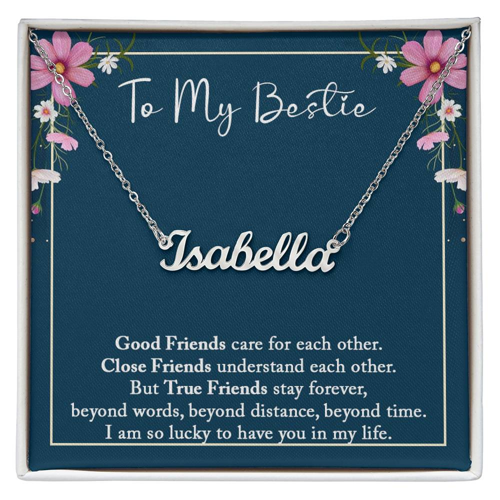 Best Friend Gift, Best Friend Birthday Gift for Her, Soul Sisters Gift, Best Friend Necklace, Personalized Gift for Bestie, Friendship Gifts