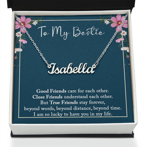 Best Friend Gift, Best Friend Birthday Gift for Her, Soul Sisters Gift, Best Friend Necklace, Personalized Gift for Bestie, Friendship Gifts