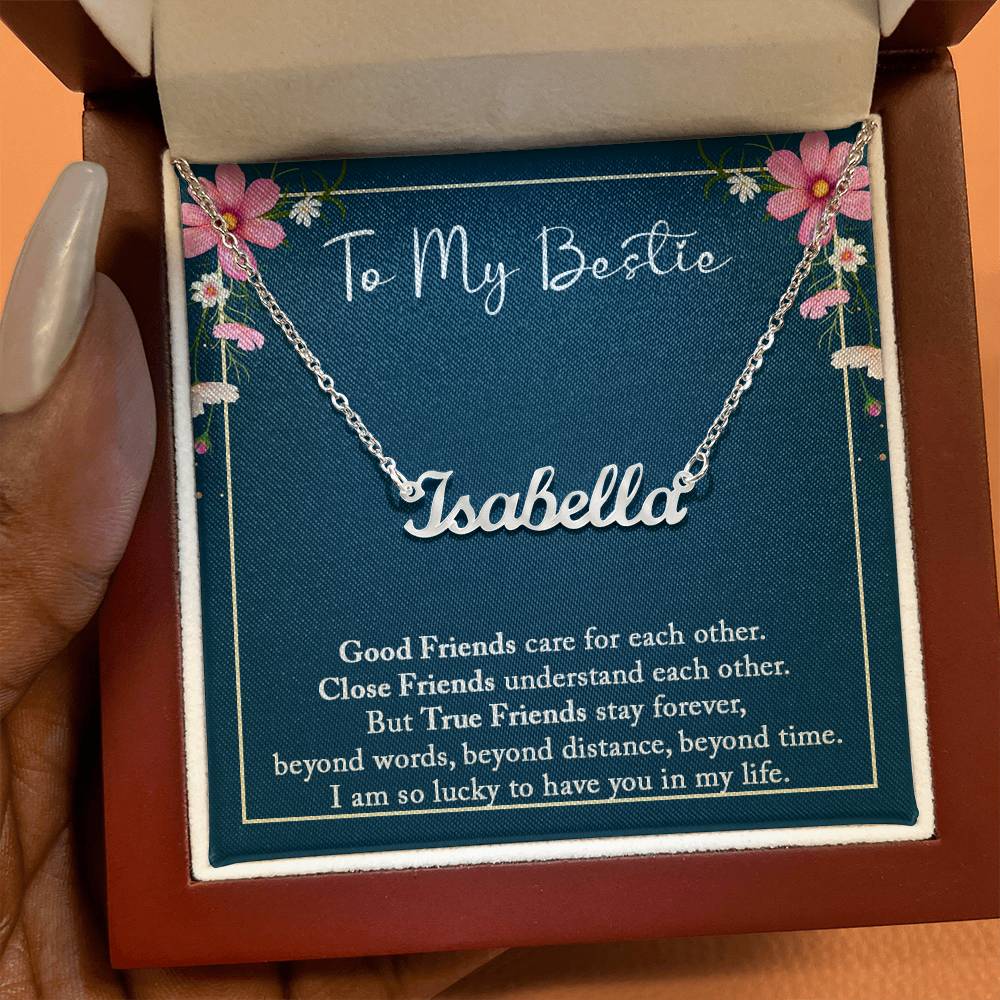 Best Friend Gift, Best Friend Birthday Gift for Her, Soul Sisters Gift, Best Friend Necklace, Personalized Gift for Bestie, Friendship Gifts