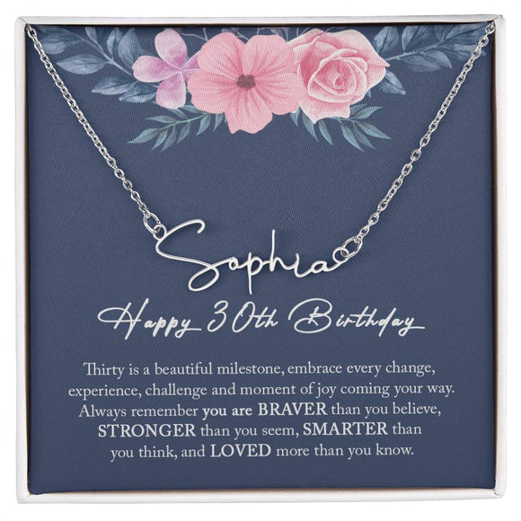 30th Birthday Gift for Her, 30th Birthday Gift for Best Friend, 30th Birthday Gift for Women, 30th Birthday Gift for Daughter, Sister, Niece