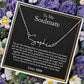 To My Soulmate Name Necklace, Gift for My Soulmate, Birthday Gift for Her, Wife, Girlfriend, Fiancée, Anniversary Gifts