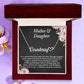 To My Daughter Necklace, Personalized Mother Daughter Gifts, Daughter Necklace, Daughter Gift