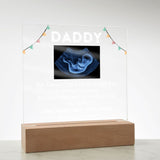 Daddy To Be Father's Day Gift from Baby Bump, Baby Scan Frame Personalized