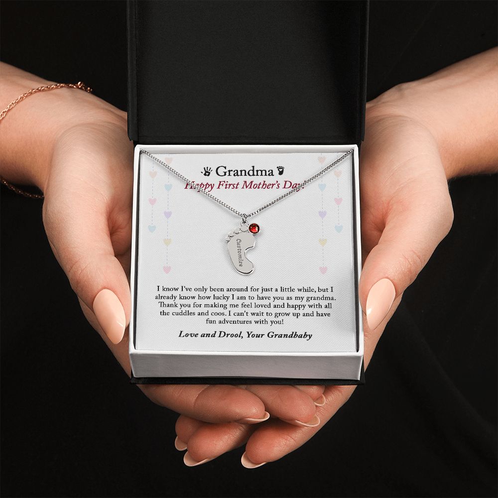 Cute First Mother's Day Gift from Baby to Grandma, Grandma First Mother's Day Gift from Baby