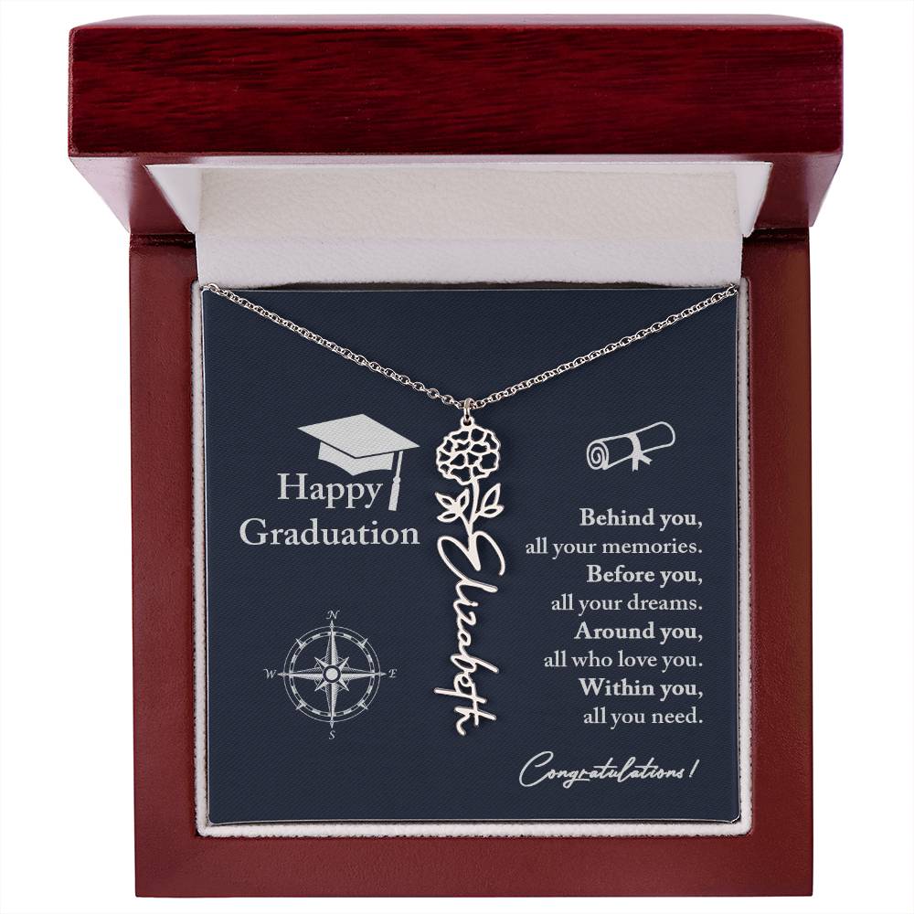 Graduation Gift Necklace, Personalized Graduation Gifts for Her, High School Graduation Gifts for Her, College Graduation