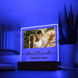 Wedding Gift for Couple Personalized, Photo Frame for Wedding Couple