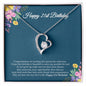 21st Birthday Gift For Daughter, 21st Birthday Gift for Granddaughter, 21st Birthday Gift for Her, 21st Birthday Necklace, Happy 21st Birthday