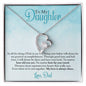 Gift For Daughter From Dad, Daughter Necklace Gift from Dad, Daughter Birthday, Graduation, Christmas Gift