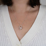 Grandma Gift, Mothers Day Gift for Grandma, Grandma Heart Necklace, Grandma Birthday, Personalized Grandma Gift Ideas