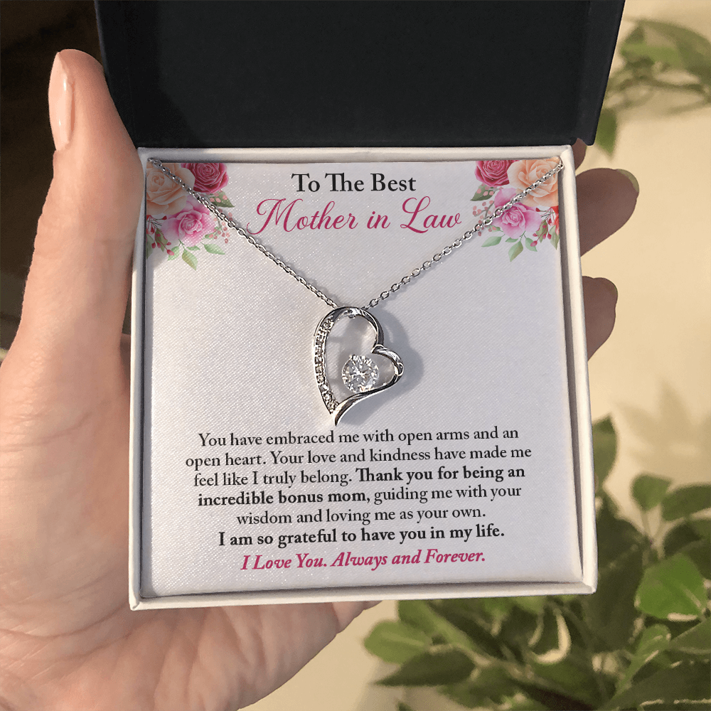 Mother in law Necklace, Mother in law Gift, Mother-in-law Gift, Wedding Day, Birthday, Mother's Day Gift, Christmas Gift