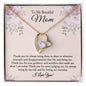 Birthday Gift for Mom, To My Beautiful Mom Necklace, Mother's Day Gift from Daughter, Mom Gift From Son, Mom Necklace, Mother's Day Necklace