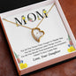 Mom Necklace, Mother Daughter Necklace, Mom Birthday Gift from Daughter, Mothers Day Gift, Christmas Gift for Mom