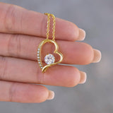 Grandma Gift, Mothers Day Gift for Grandma, Grandma Heart Necklace, Grandma Birthday, Personalized Grandma Gift Ideas