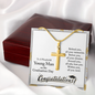 Graduation Gifts for Him, Personalized Graduation Gift for Son, Grandson or Nephew, College & High School Graduation Cross Necklace