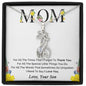 Mother's Day Gift, Mom Necklace, Gift for Mom, Mother Son Necklace, Mom Gift From Son, Forever Linked Giraffe Necklace