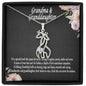 Grandmother & Granddaughter Necklace, Grandma Gift, Grandmother Jewelry, Granddaughter Gift, Granddaughter Birthday Gift, Christmas Gifts