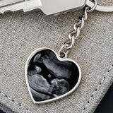 Customized Baby Scan Keychain Gift for Mom To Be, Mom To Be Keepsake Gift From Baby Bump