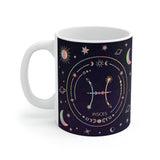 Pisces Zodiac Mug, Pisces Coffee Mug, Pisces Zodiac Gifts, Zodiac Mug, Zodiac Birthday Gifts
