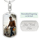 Custom Picture Keychain, Anniversary Gift for him, Birthday Gift For him, Christmas Gifts, Father's Day Gifts