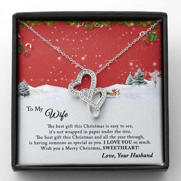 Christmas Gift Necklace, Christmas Gift for Wife