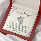 To My Bride Gift From Groom, Gift From Groom to Bride, Wedding Day Gift For Bride From Groom, Double Hearts