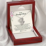 To My Bride Gift From Groom, Gift From Groom to Bride, Wedding Day Gift For Bride From Groom, Double Hearts