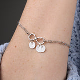 Friendship Bracelet, Initial Bracelet, Gift for Best Friend