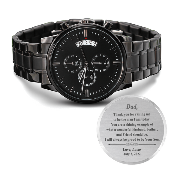 Father of the Groom Gift from Son, Father of the Groom Watch, Wedding Day Gift for Dad