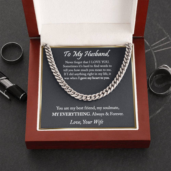 To My Husband, Gifts For Husband, Anniversary Gift For Husband