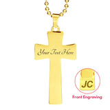 "Christ The Lord" Cross Military Necklace