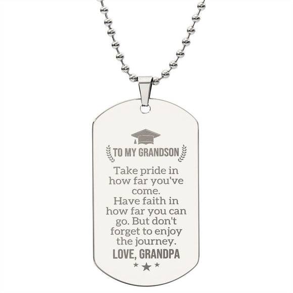 Grandson Graduation Gift from Grandpa