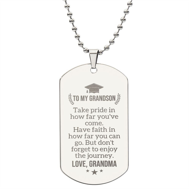Grandson Graduation Gift from Grandma, Graduation Gift for Grandson from Grandma