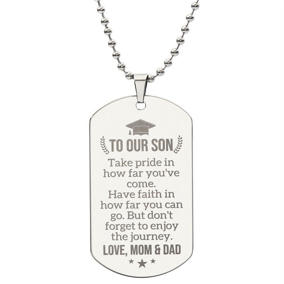 Son Graduation Gift from Mom & Dad, High School Graduation Gift for Son, College Graduation Gift
