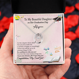 Graduation Gift for Daughter, Graduation Gift Necklace, College Graduation Gift for Her, High School, Senior Graduation