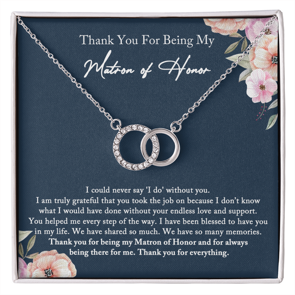 Matron of Honor Thank You Gift From Bride