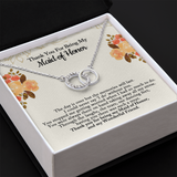 Maid of Honor Gift, Maid of Honor Necklace, Matron of Honor, Maid of Honor Thank You Gift