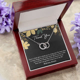 Thank You Gift Necklace