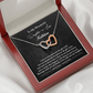 Sentimental Daughter In Law Joint Hearts Necklace