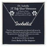 Veterinarian Personalized Gift, Thank You Gift for Veterinarian