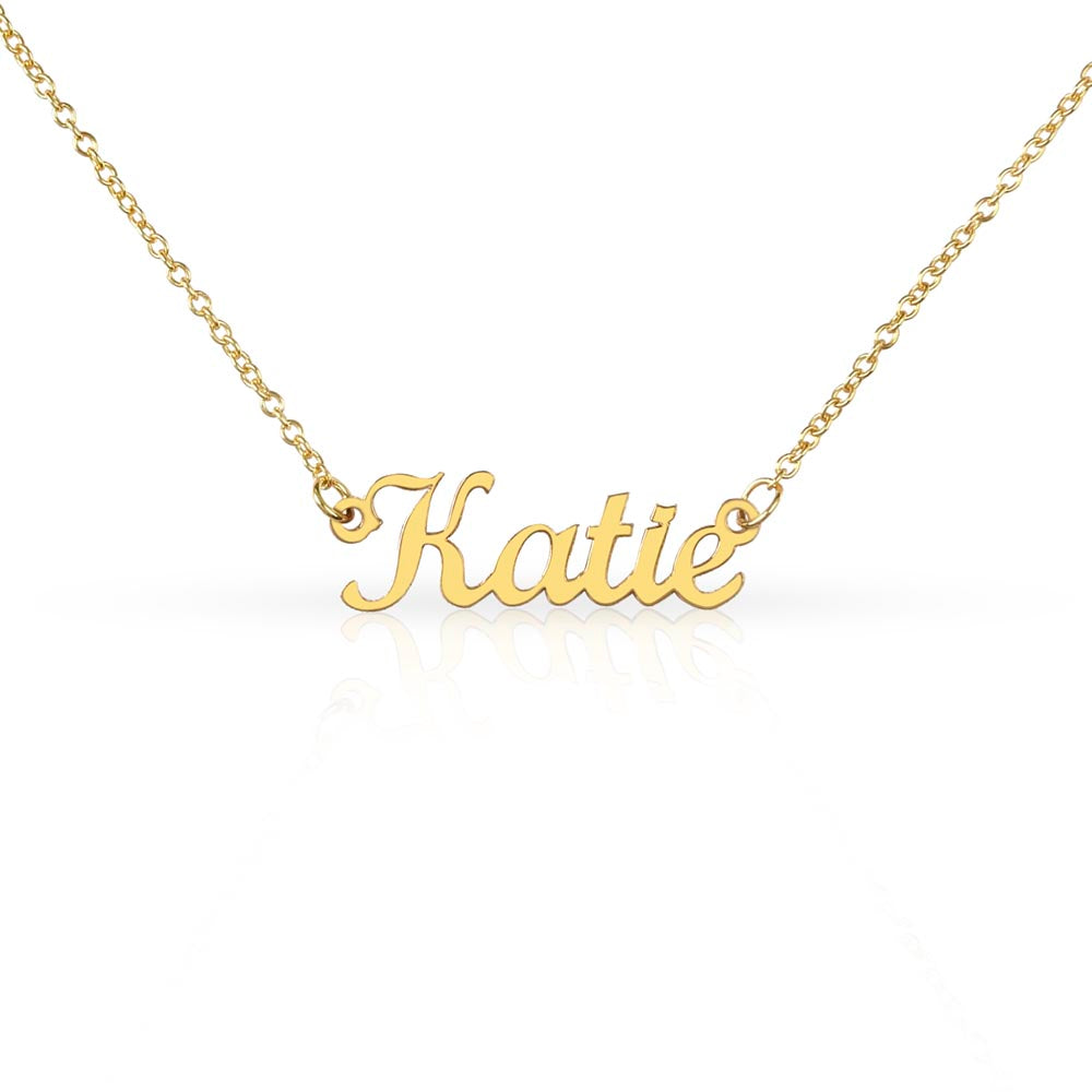 Personalized Name Necklace, Dainty Name Necklace